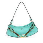 Leather OLock Swing Satchel
