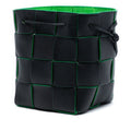 Small Nappa Maxi Intrecciato Cassette Bucket Bag