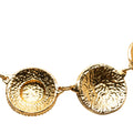 CC Gold Plated Cambon Medallion Necklace