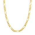 Figaro Chain with Pear Shape Lock
