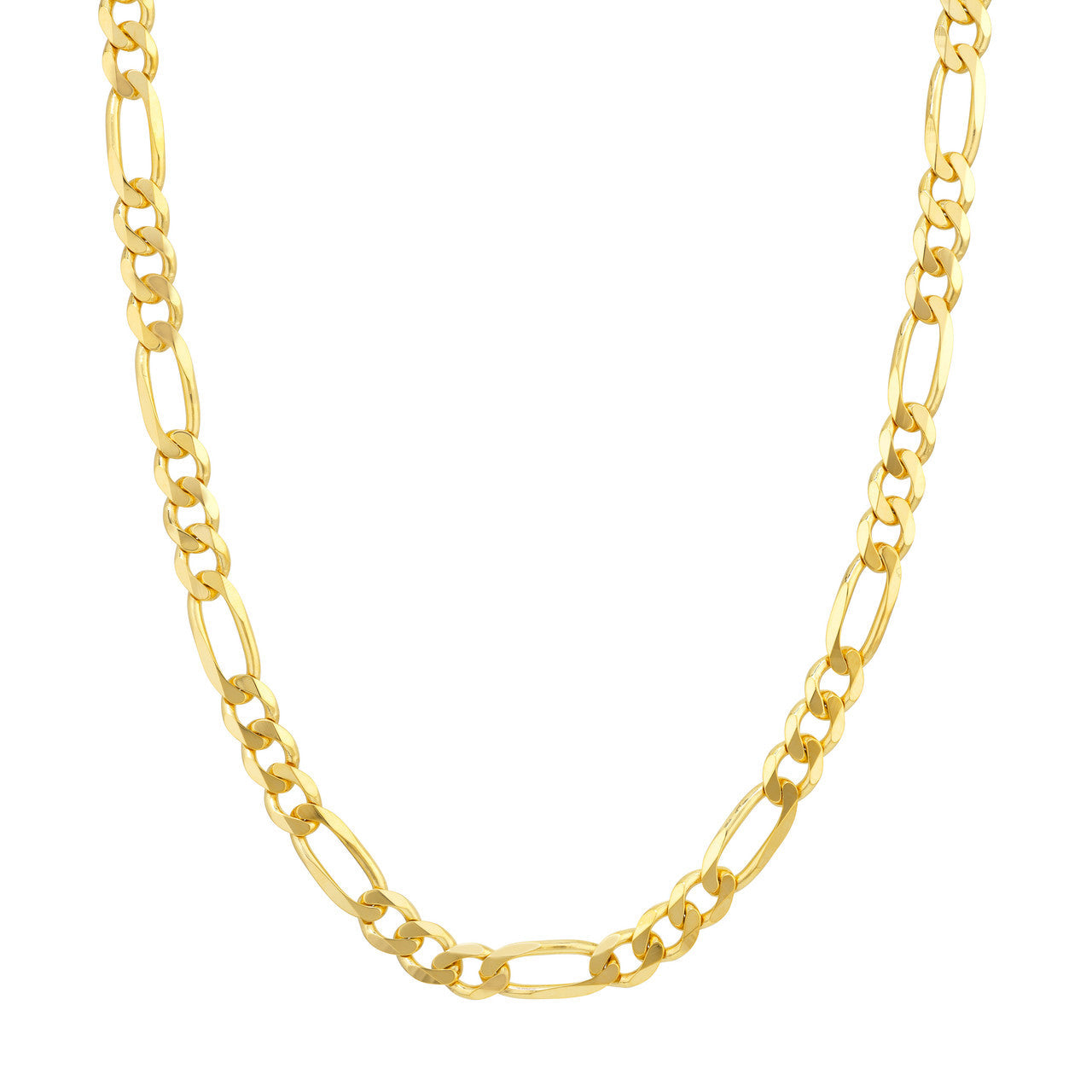 Figaro Chain with Pear Shape Lock