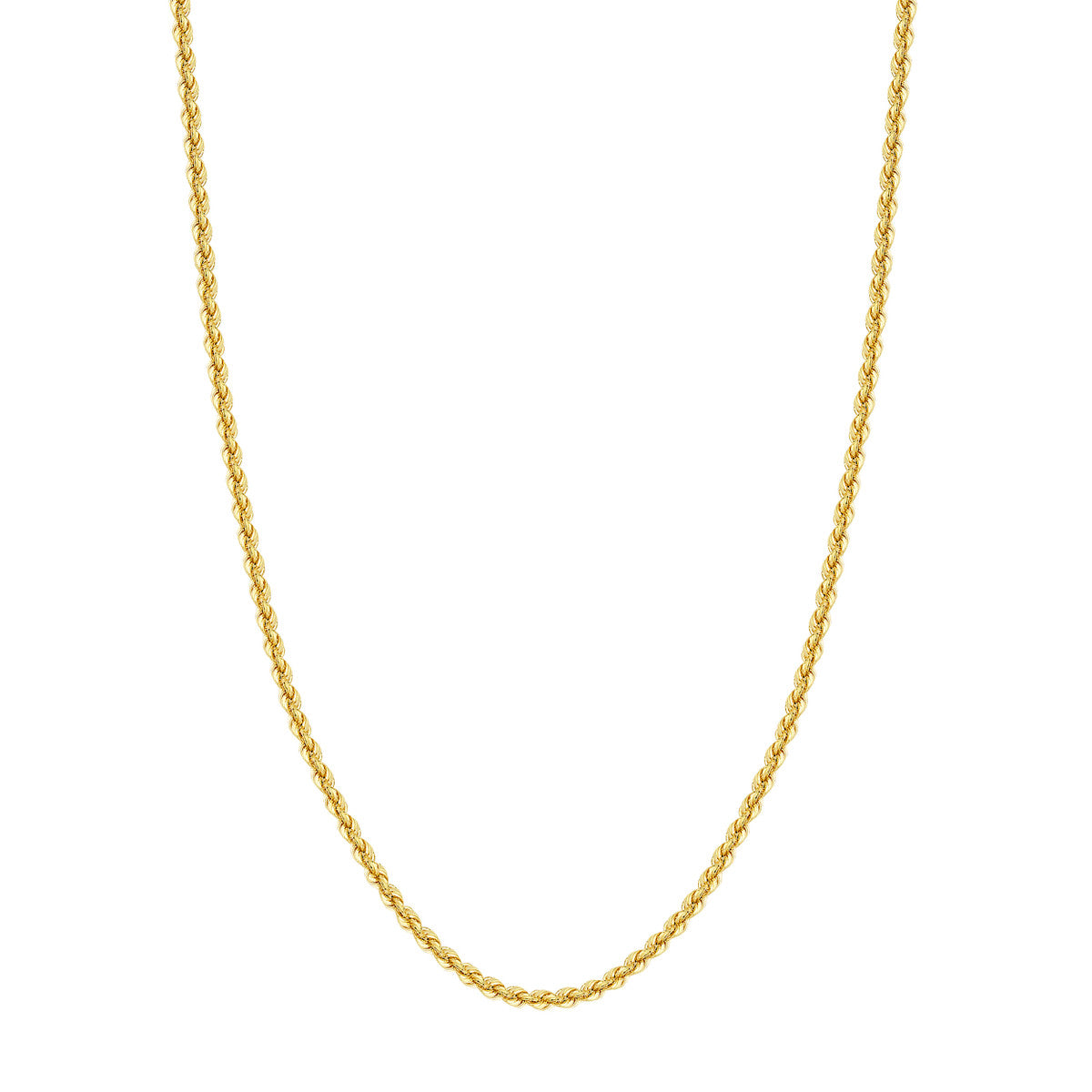 Light Rope Chain with Lobster Lock