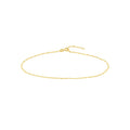 Figaro Chain Adjustable Anklet