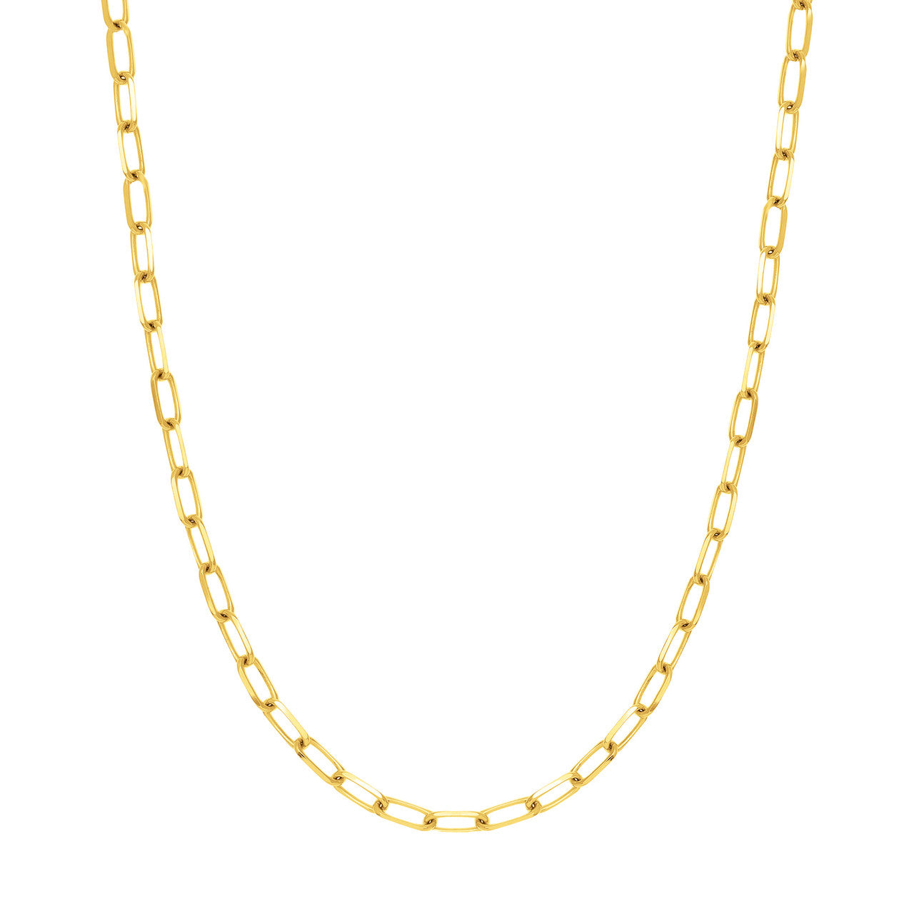 Paperclip Chain with Lobster Lock