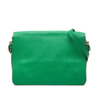 Pebbled Calfskin Anagram Flap Crossbody