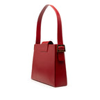 Embossed Leather Shoulder Bag