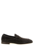 Brunello Cucinelli Suede Penny Loafer — Black