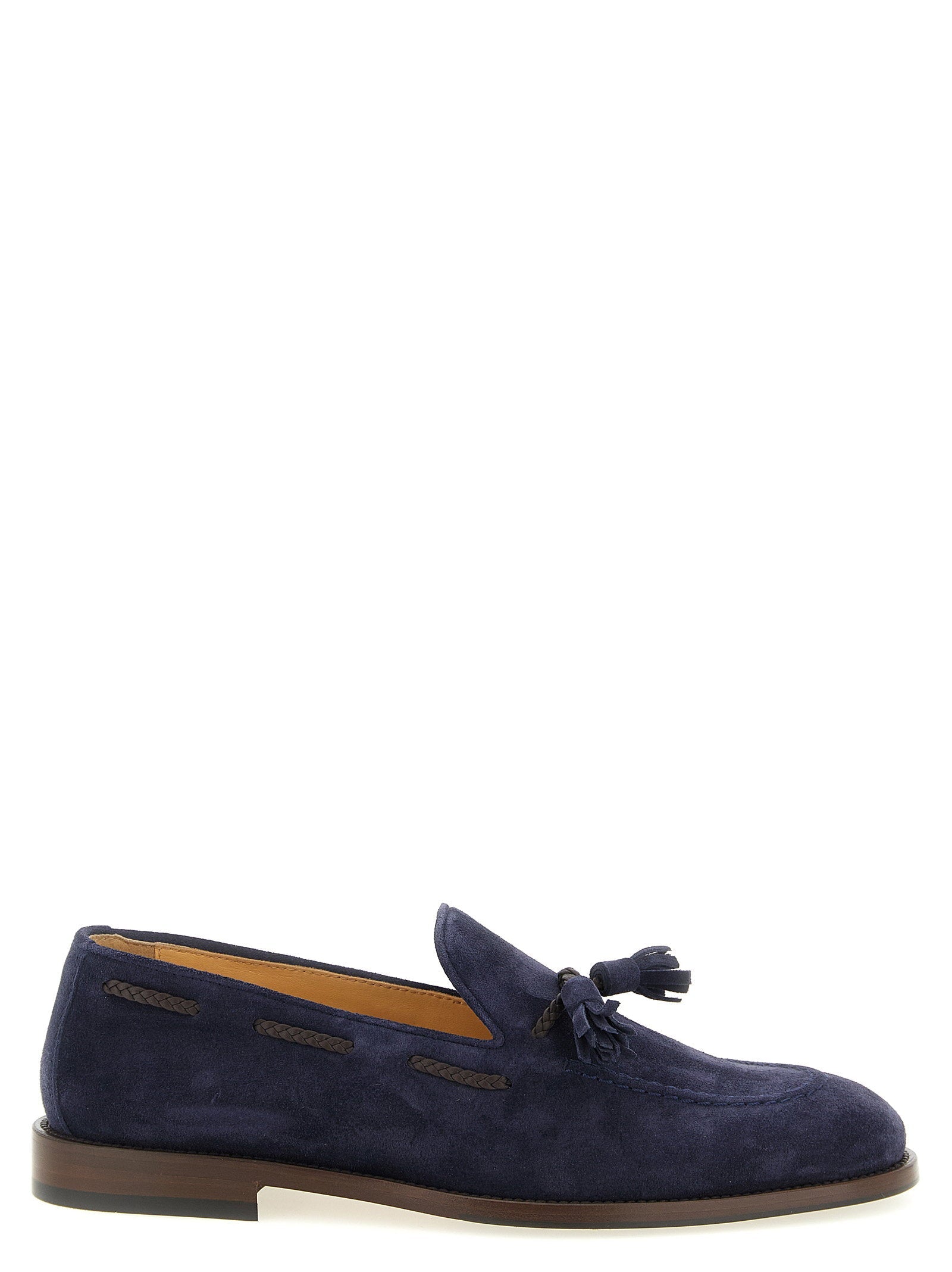 Brunello Cucinelli Nappi Loafer — Navy