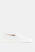 Brightway Nappa Leather Slip-On Sneaker — White