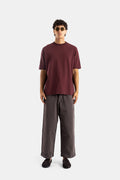 Casey Casey Felix T-Shirt — Burgundy