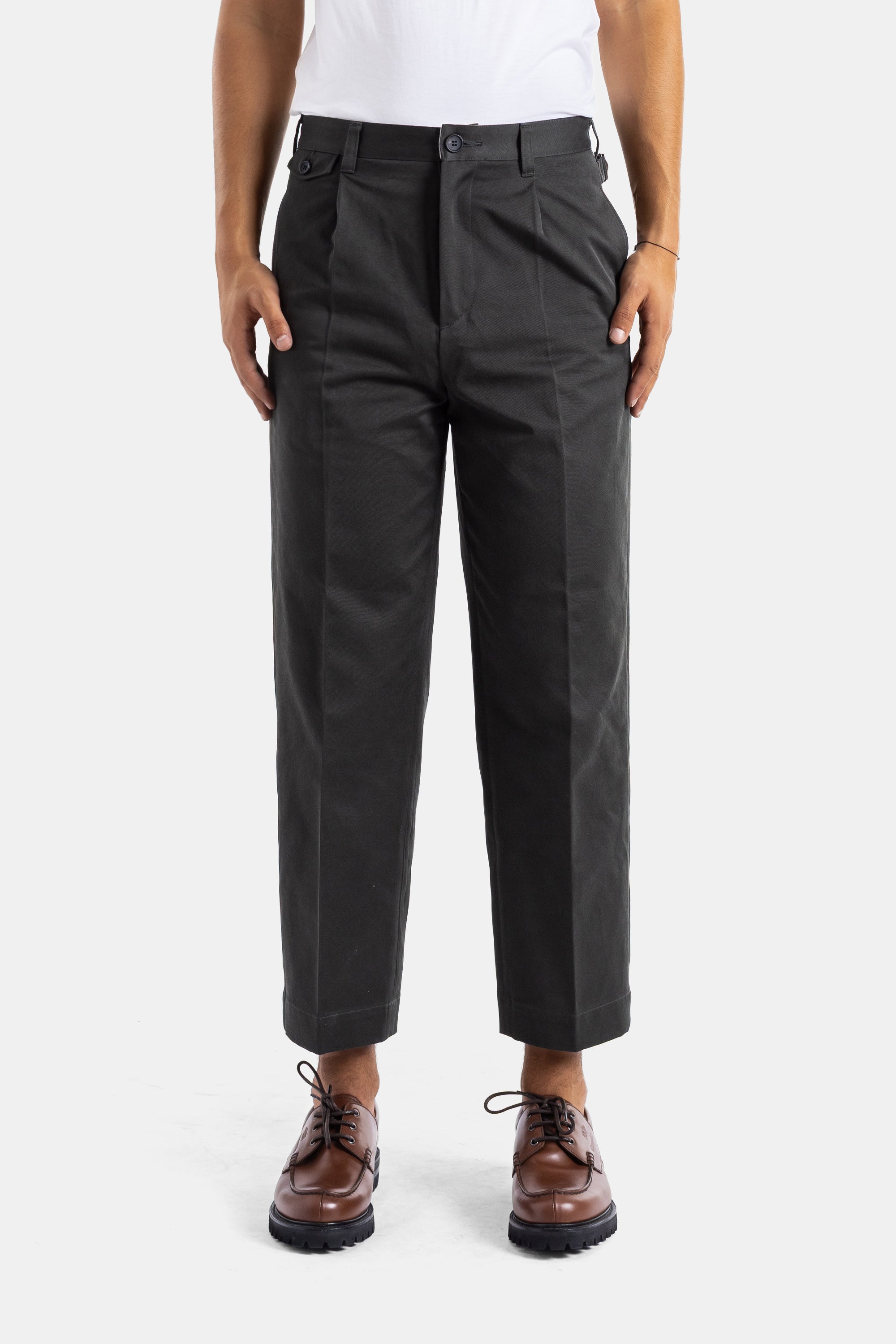 Momotaro West Point Trousers — Black