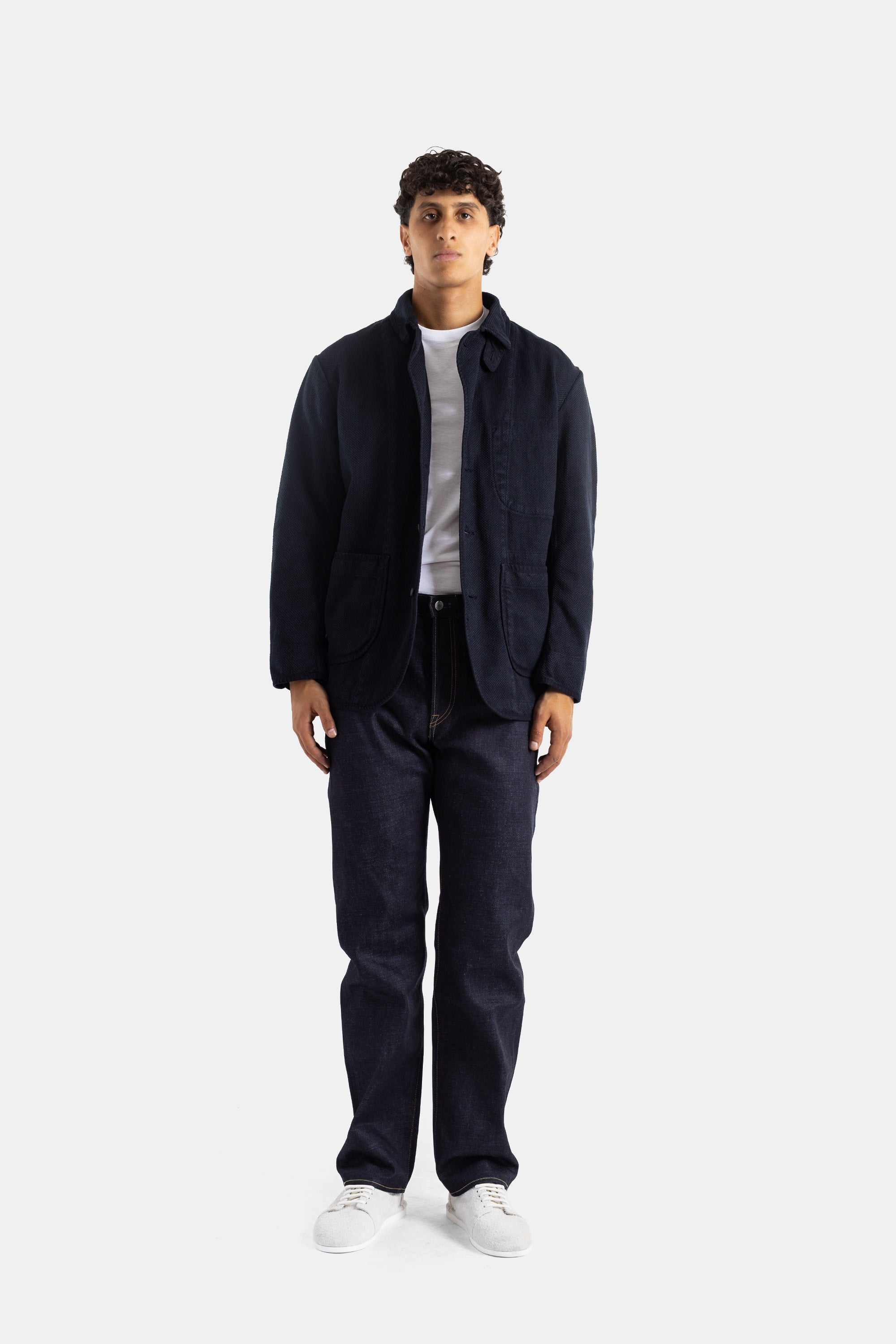 Momotaro Organic Selvedge Denim Jeans — Blue