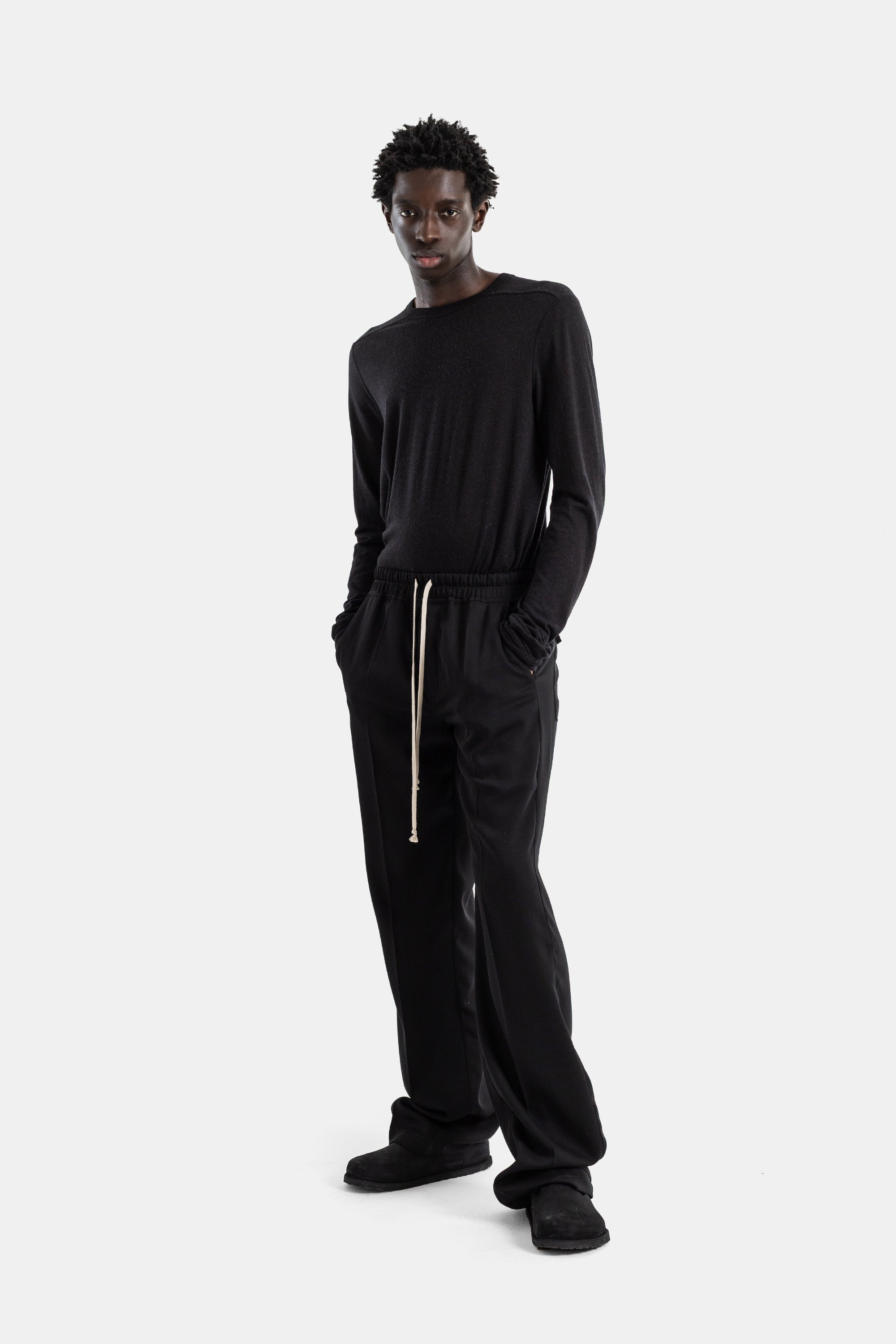Rick Owens Trousers — Black