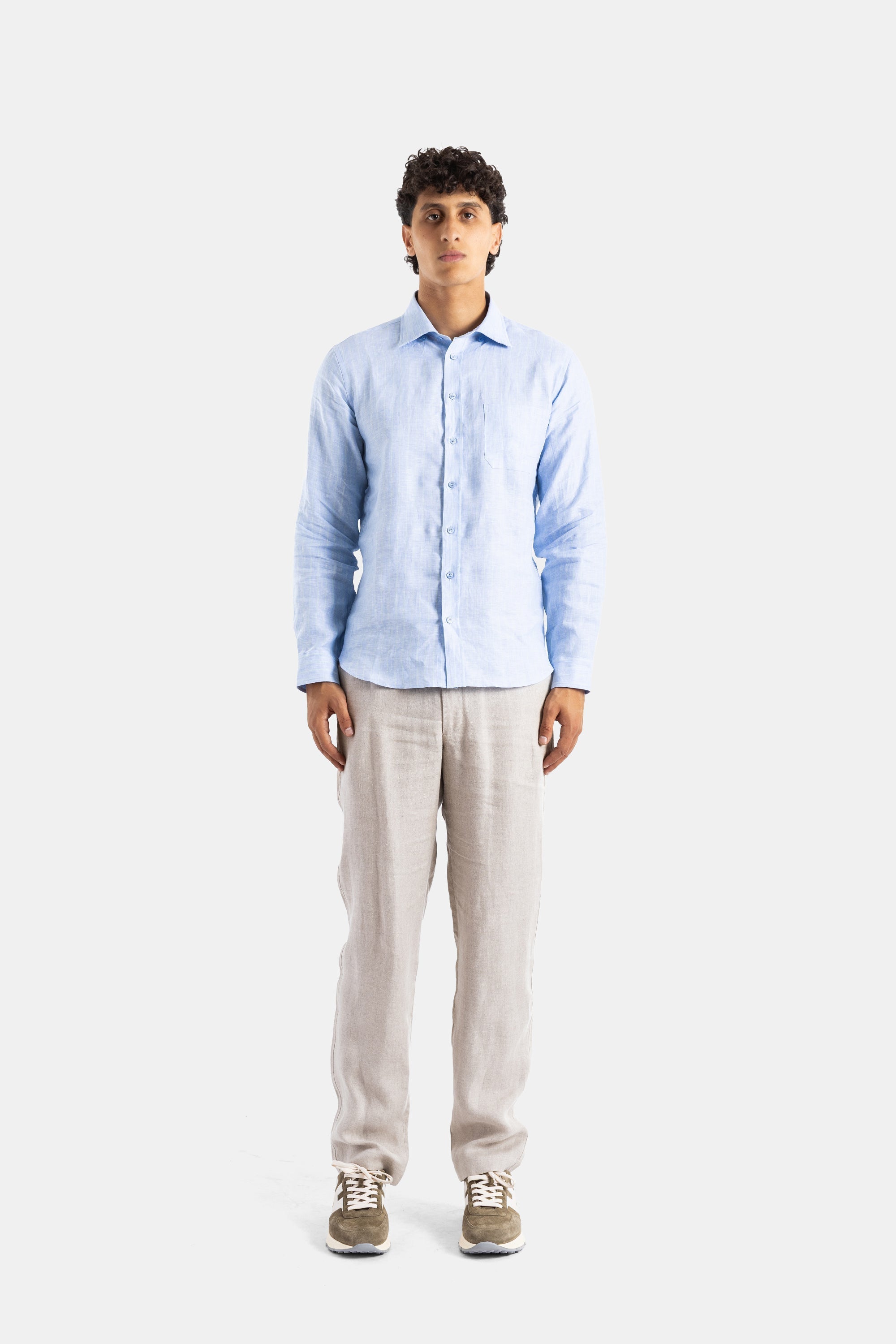 Sease Camicia Classica Shirt — Blue