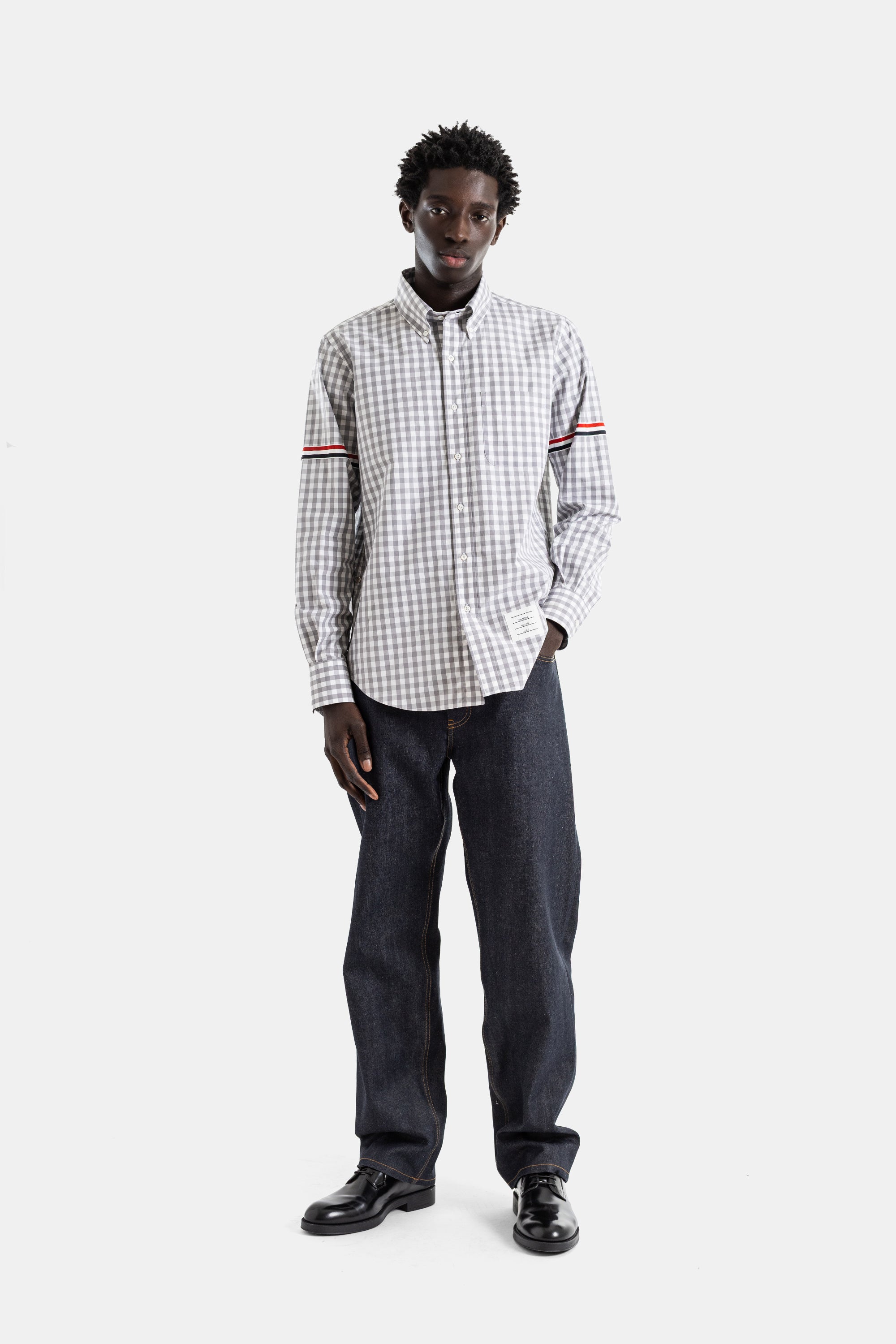 Thom Browne Shirt — Gray