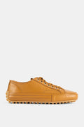 Tod's Cassetta Pelle Sneaker — Brown