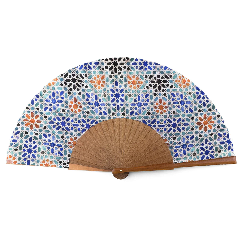 Islamic art inspired hand fan Madiya