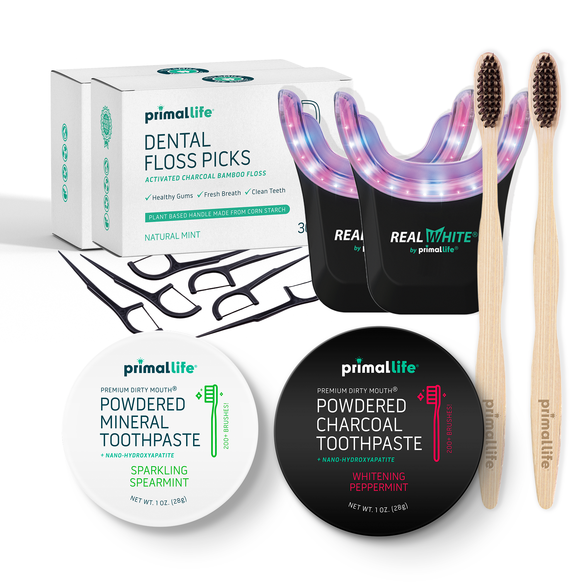 His & Hers Whitening Duo By Primal Life Organics