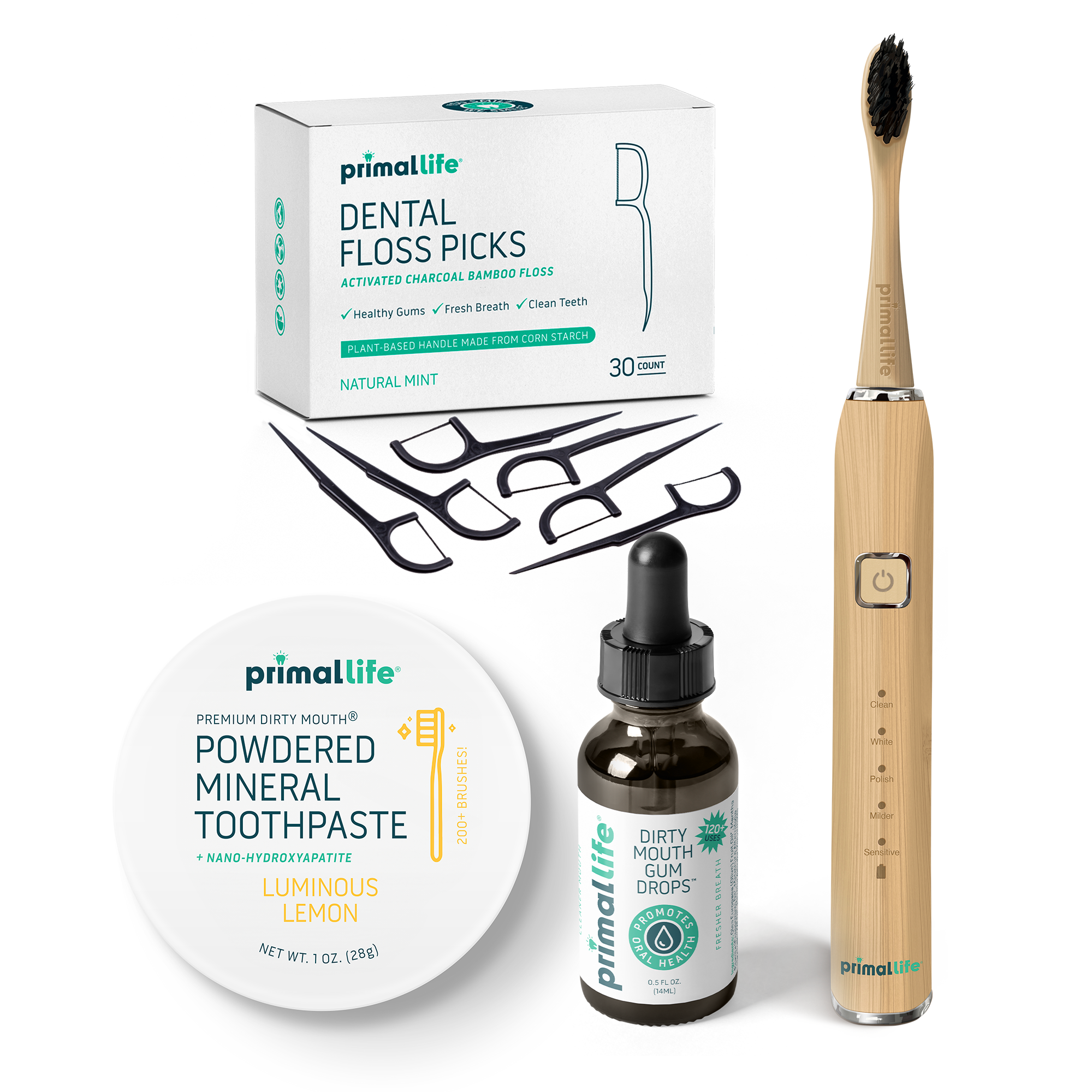 Gum Health Essentials Kit By Primal Life Organics