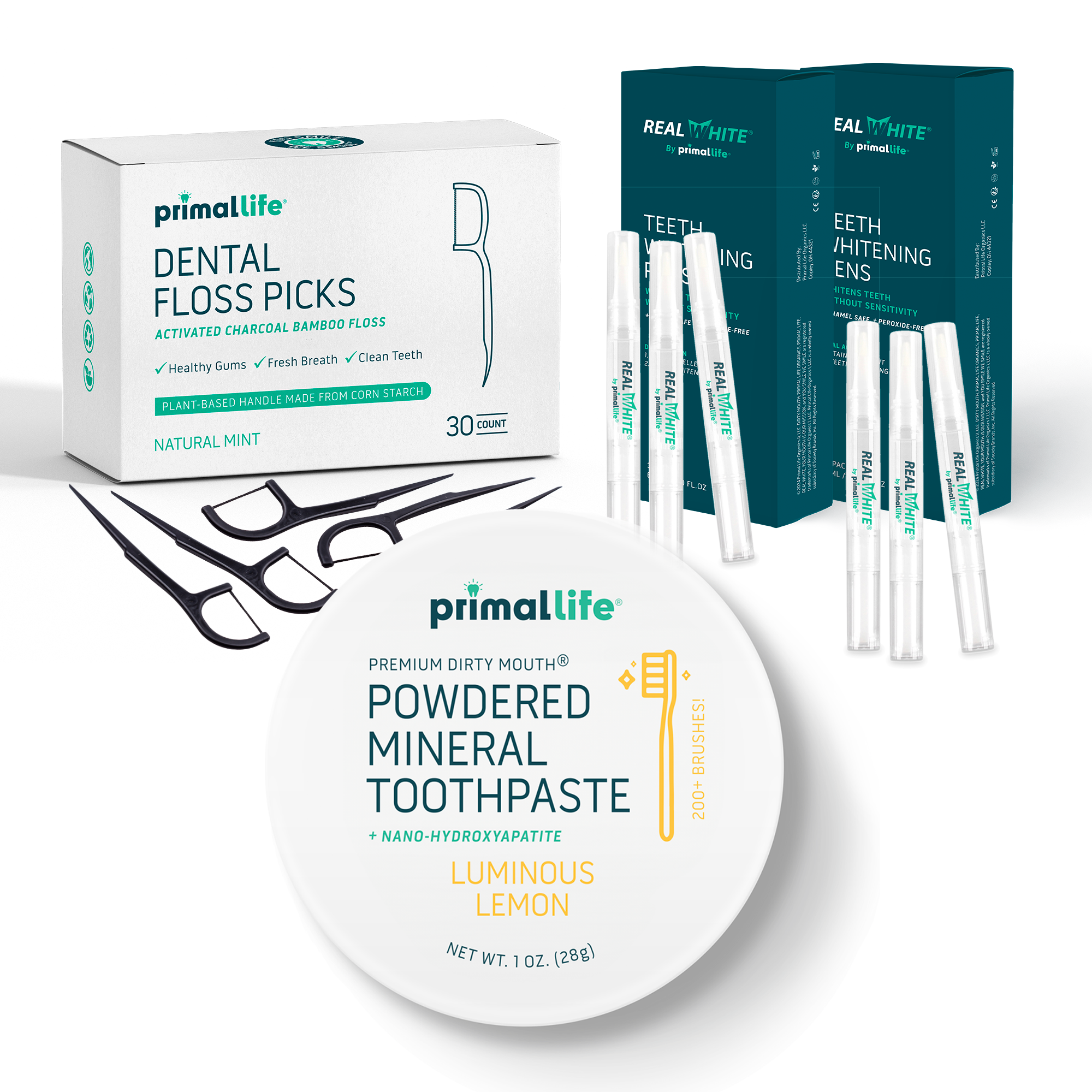 LED Whitening Refill Pack By Primal Life Organics