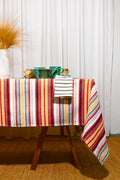 Mantel tejido morellano rojo