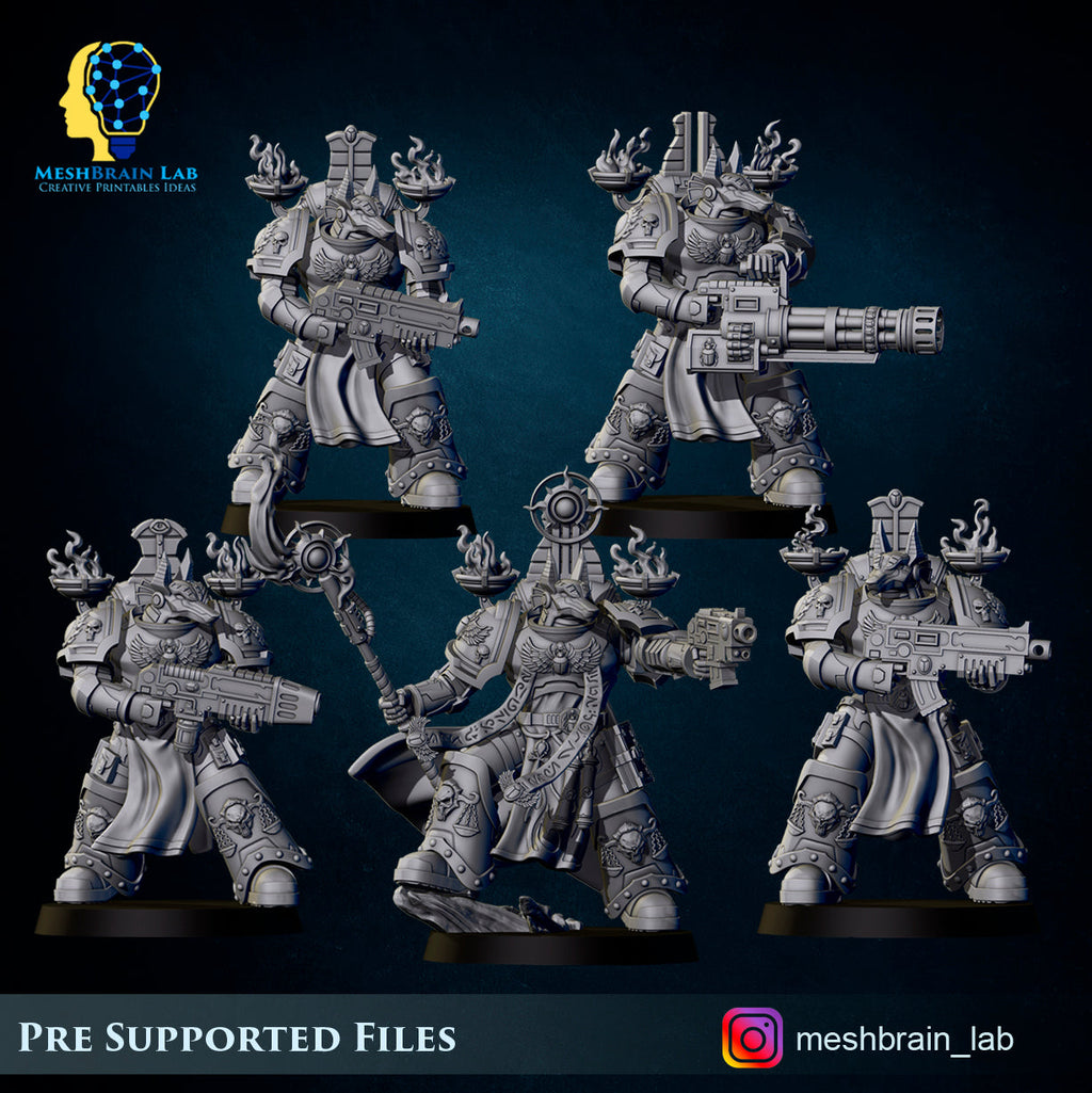 Marine Reapers of the thousand souls Squad, MeshBrain Lab