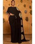 Moonfish Draped Skirt Set By KYNAH, Luxury Indian Fashion & Bridal Wear