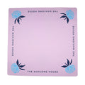 Blue Peony Mahjong Mat By The Mahjong House