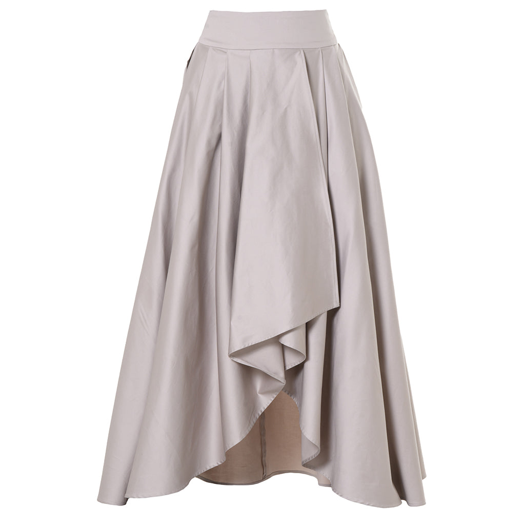 Maxi Draped Skirt