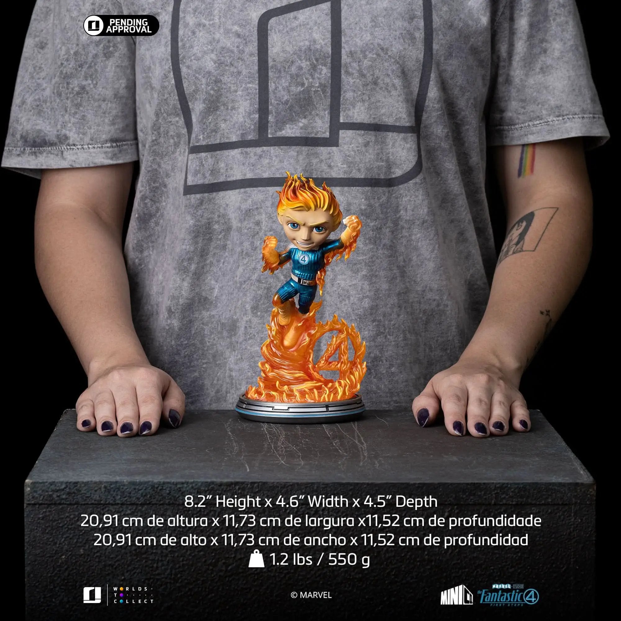 Statue Fantastic Four Pack (Metallic Version) - The Fantastic Four: First Steps - Minico - Iron Studios