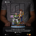 Statue Buzz & Woody - Toy Story - Deluxe Art Scale 1/10 - Iron Studios