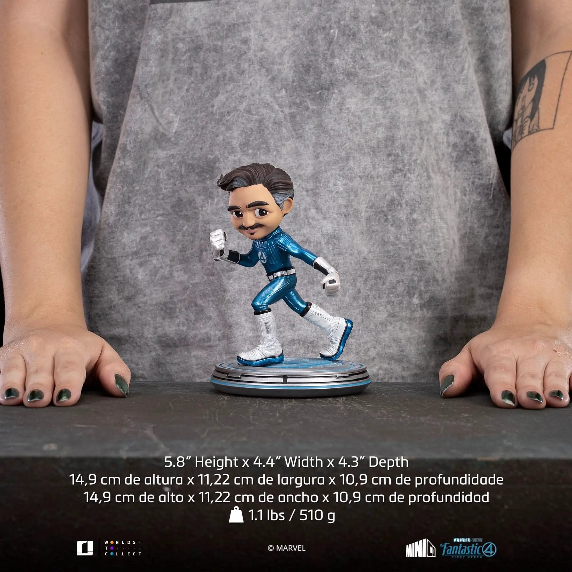 Statue Fantastic Four Pack (Metallic Version) - The Fantastic Four: First Steps - Minico - Iron Studios