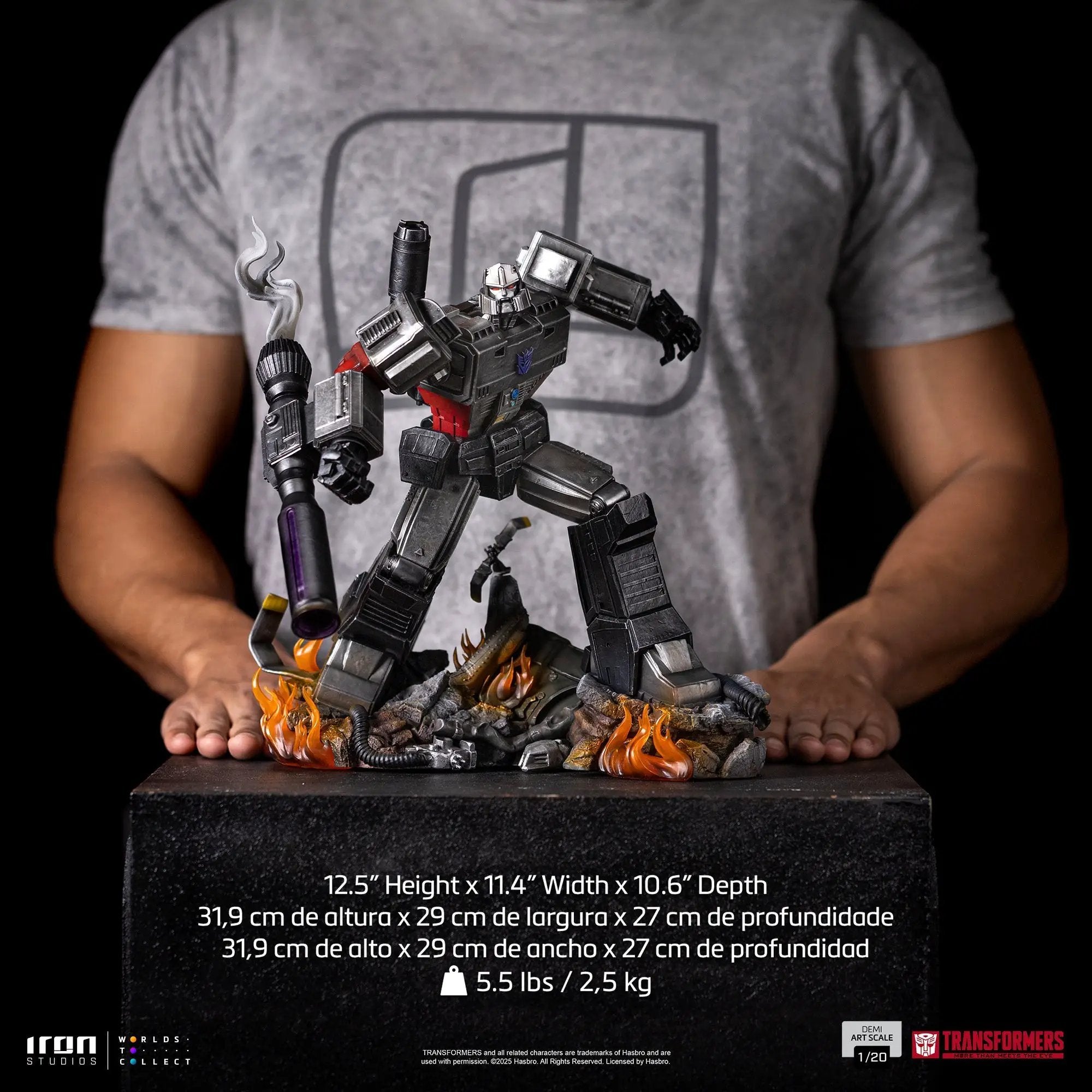 Statue Megatron - Transformers - Demi Scale 1/20 - Iron Studios
