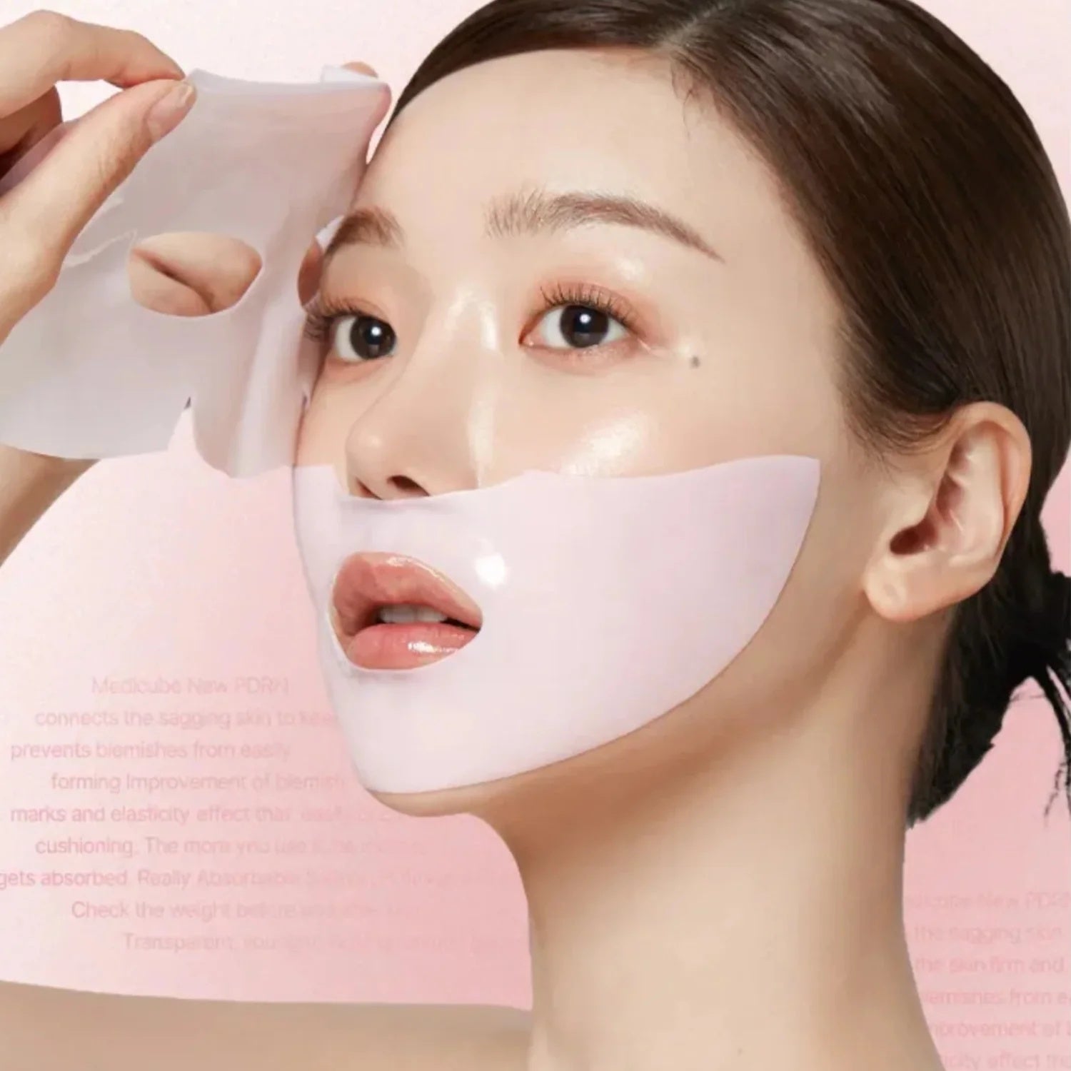 Medicube - Mascarilla en Gel de Colágeno Rosa con PDRN – Hidratación, Regeneración y Luminosidad