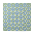 Meditative Eyes Square Hand Tufted Rug