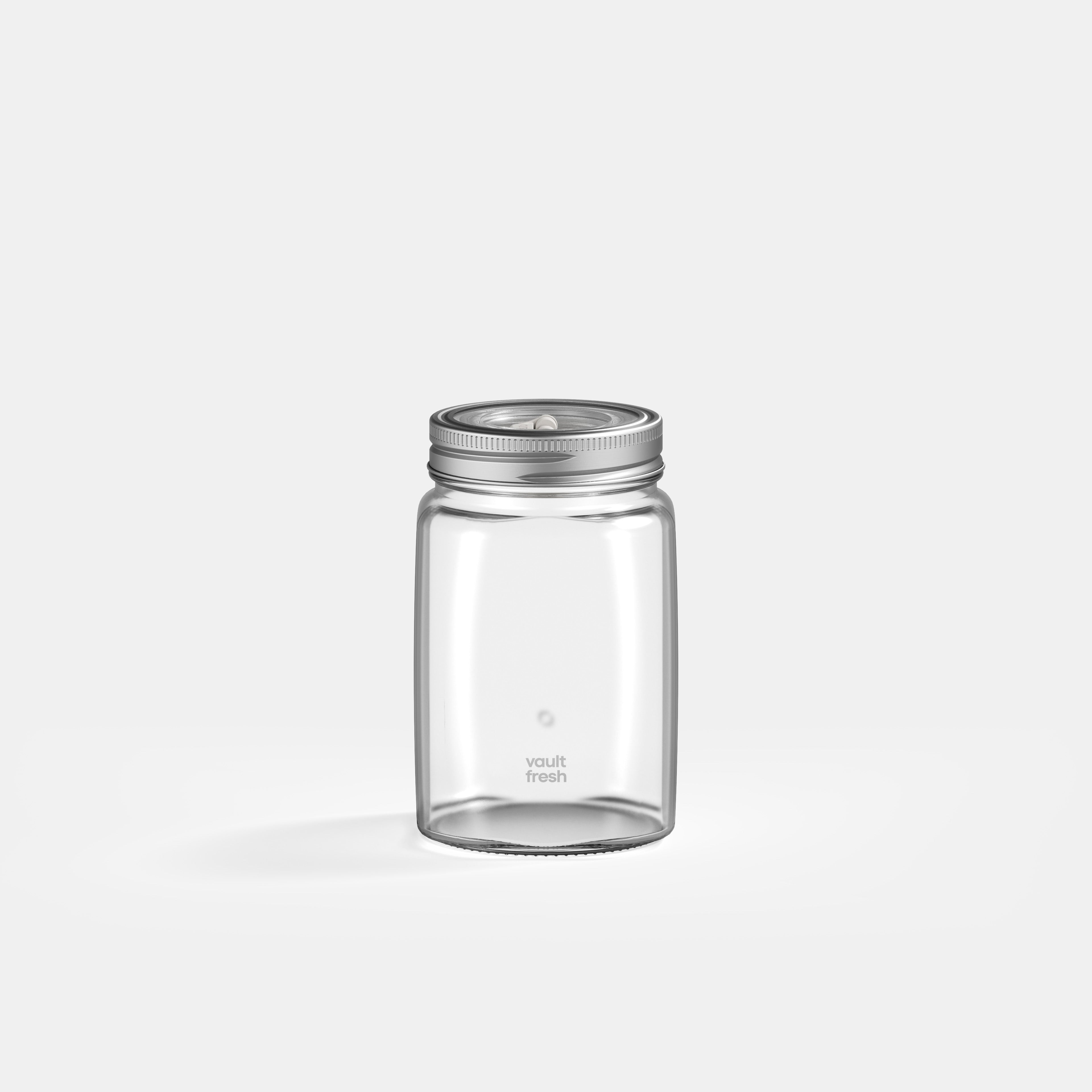 GENICOOK VaultFresh Vacuum Brewing & Marinating Medium Mason Jar (6 pcs)