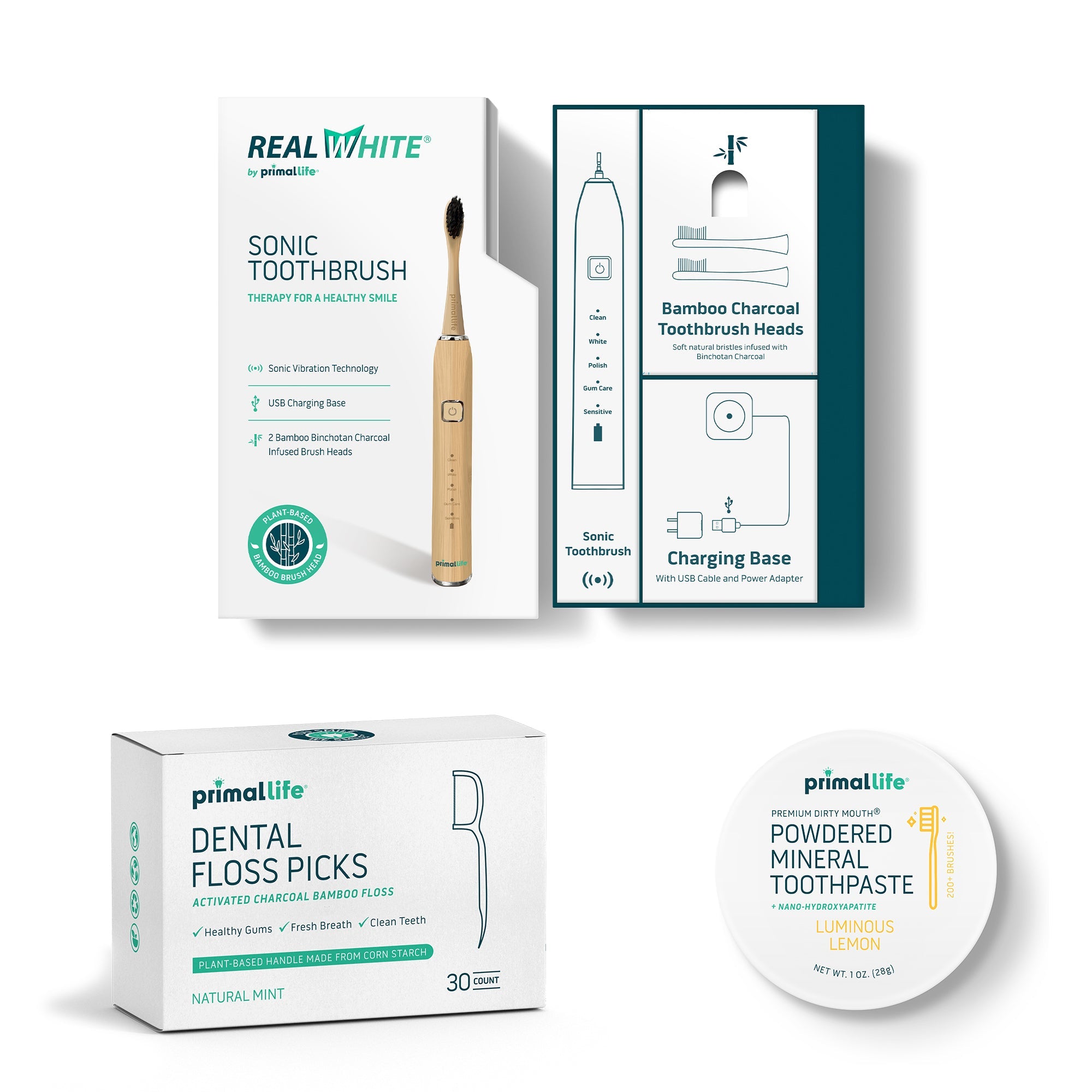 Smile Starter Bundle By Primal Life Organics