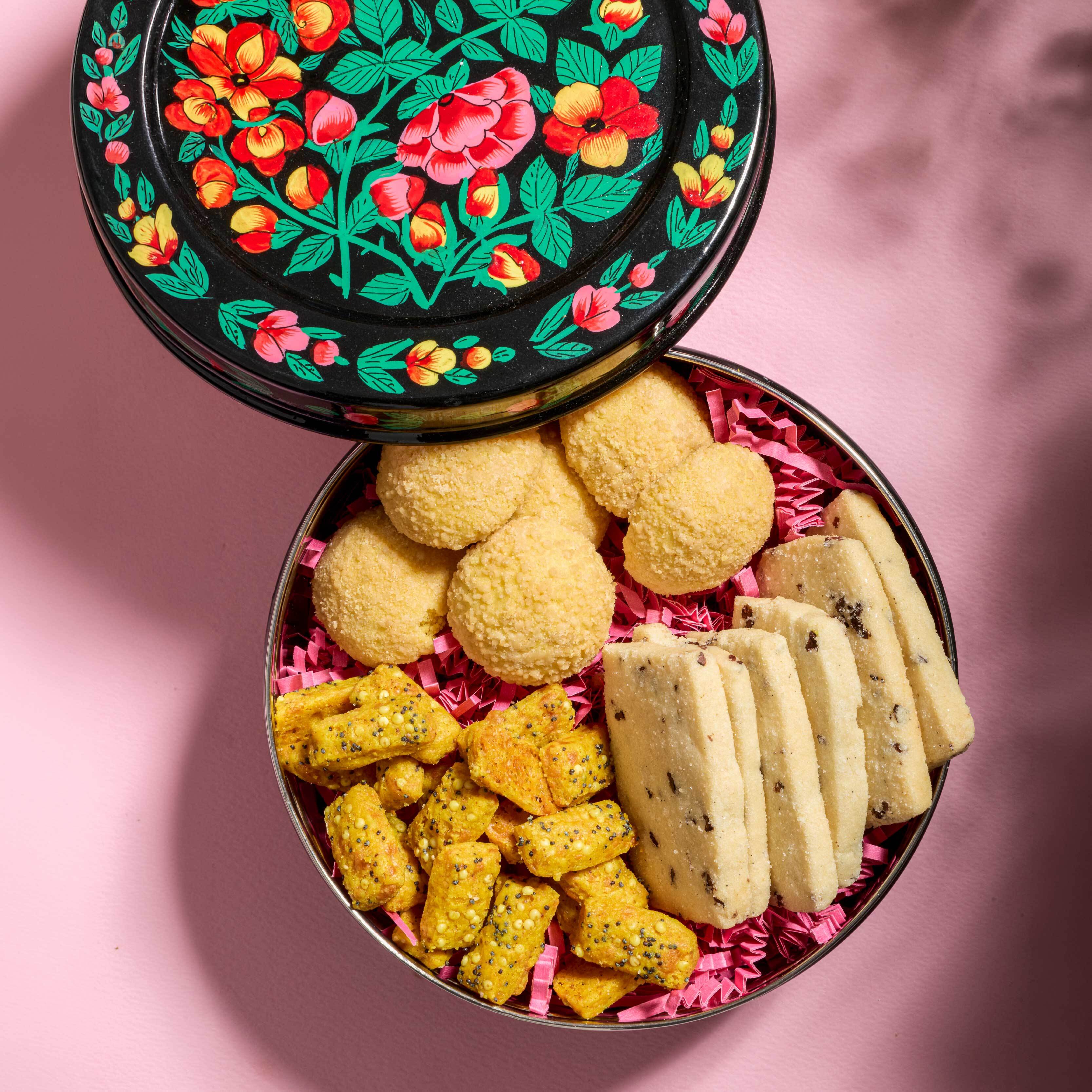 Midnight Garden Cookie Tin By Diaspora Spice Co.