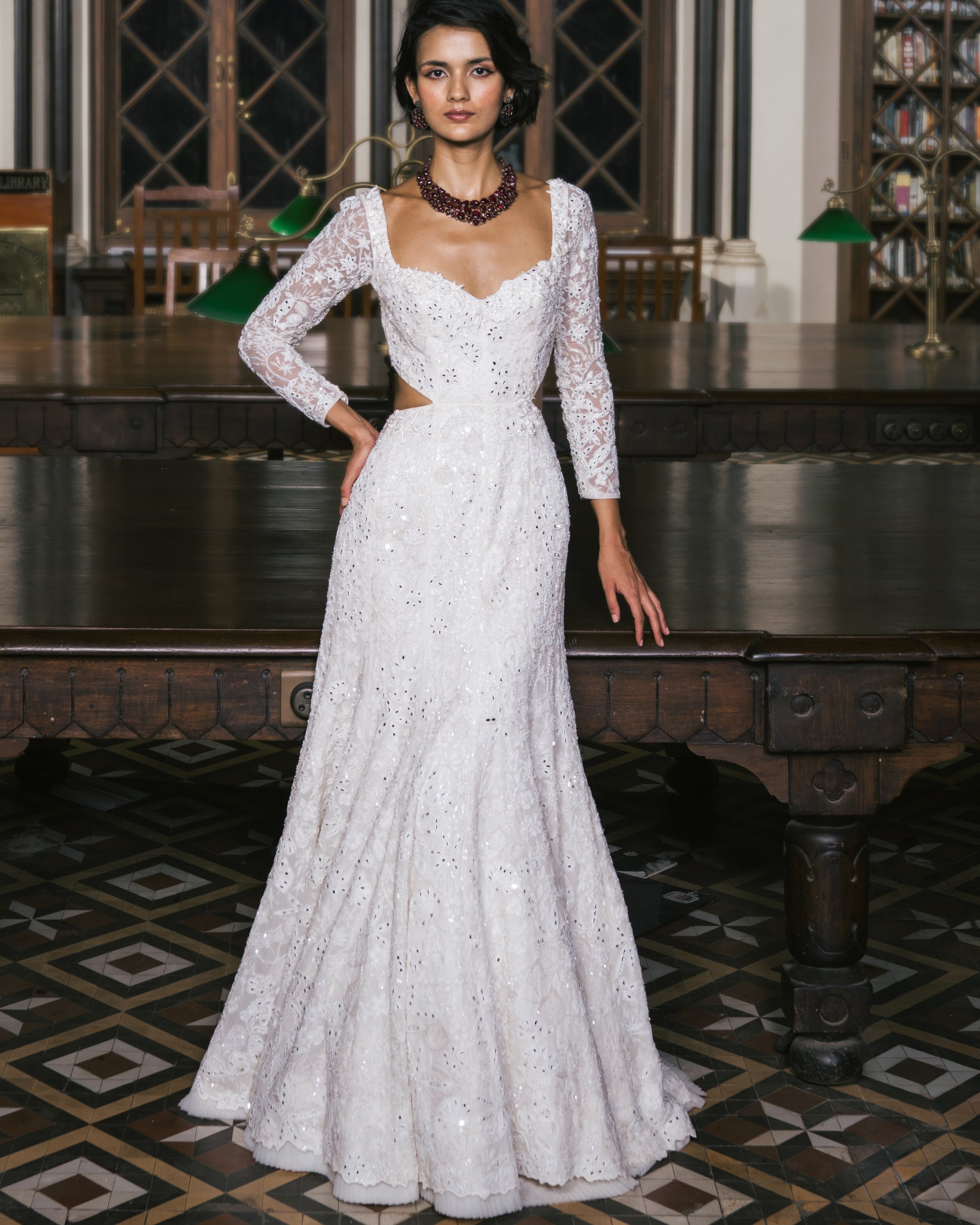 Seraphina Gown By KYNAH, Luxury Indian Fashion & Bridal Wear