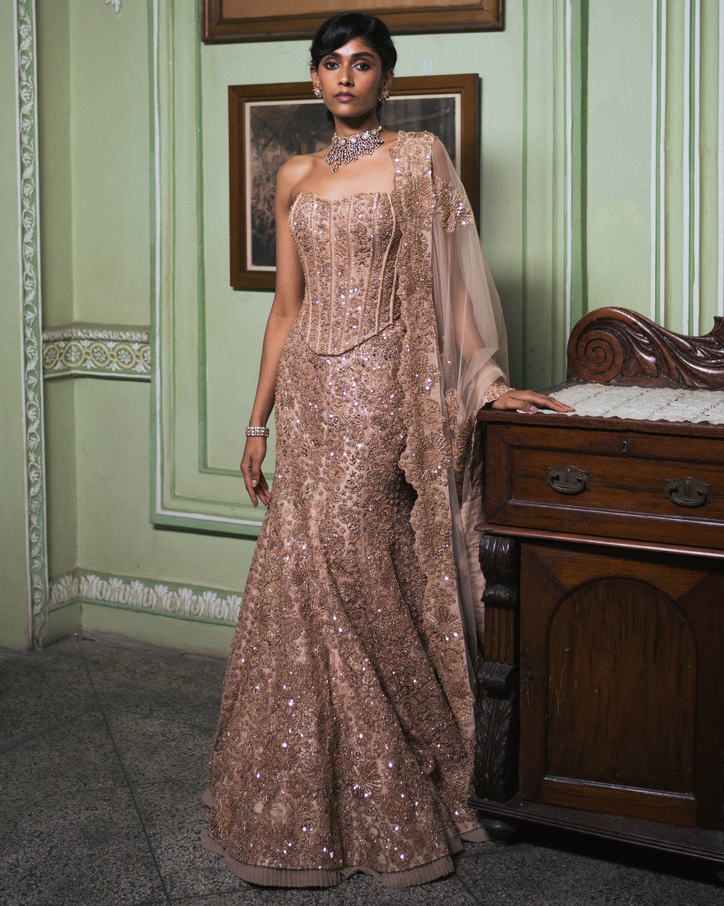 Ashi Lehenga Set By KYNAH, Luxury Indian Fashion & Bridal Wear