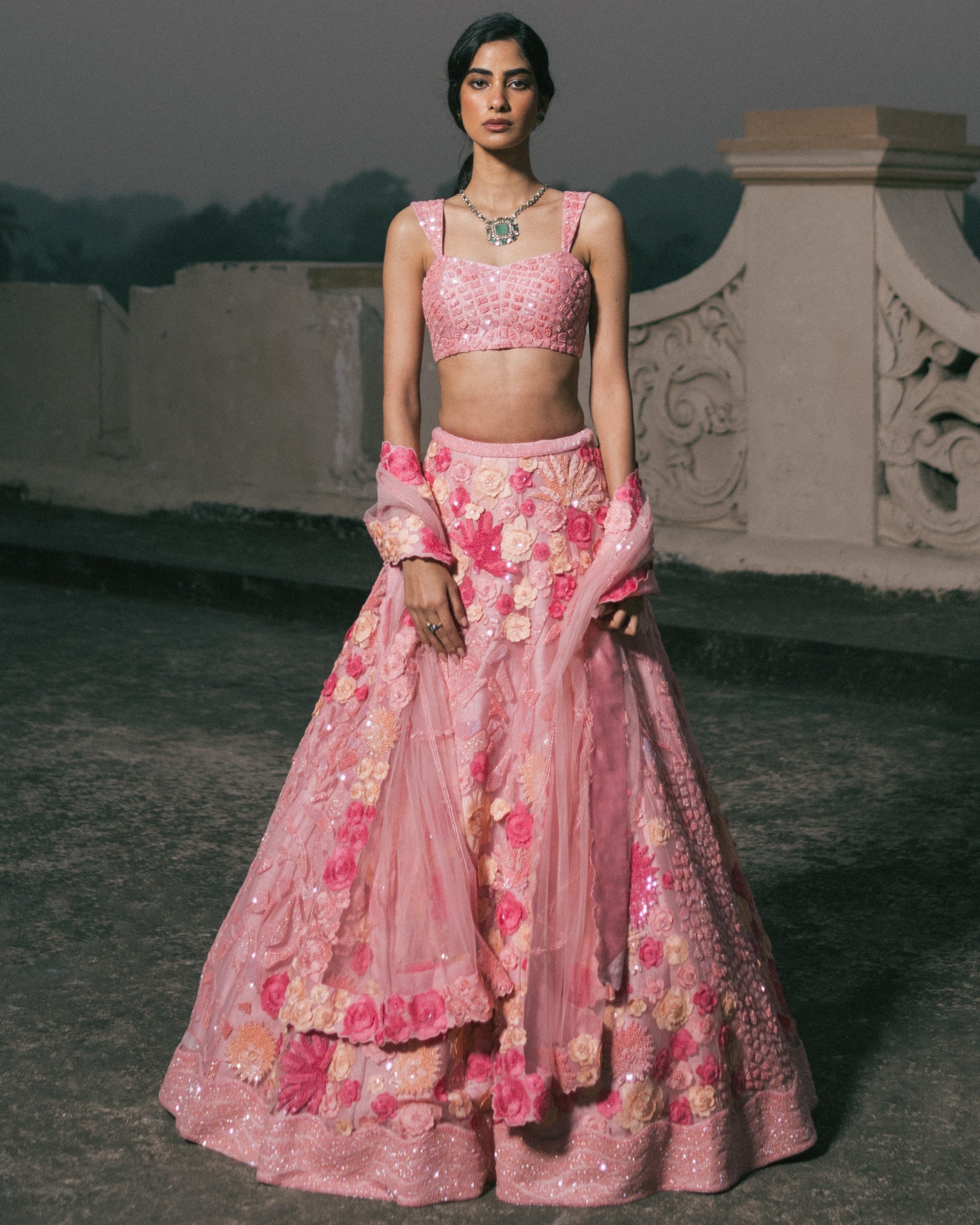Daphene Lehenga Set By KYNAH, Luxury Indian Fashion & Bridal Wear