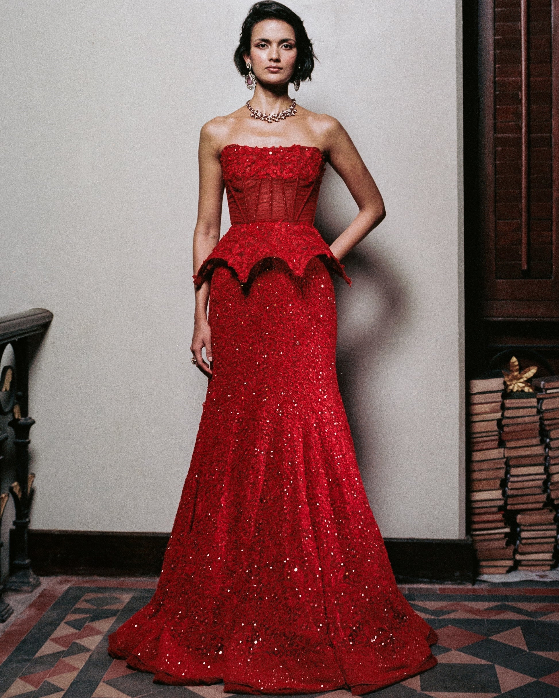 Freya Skirt Set By KYNAH, Luxury Indian Fashion & Bridal Wear