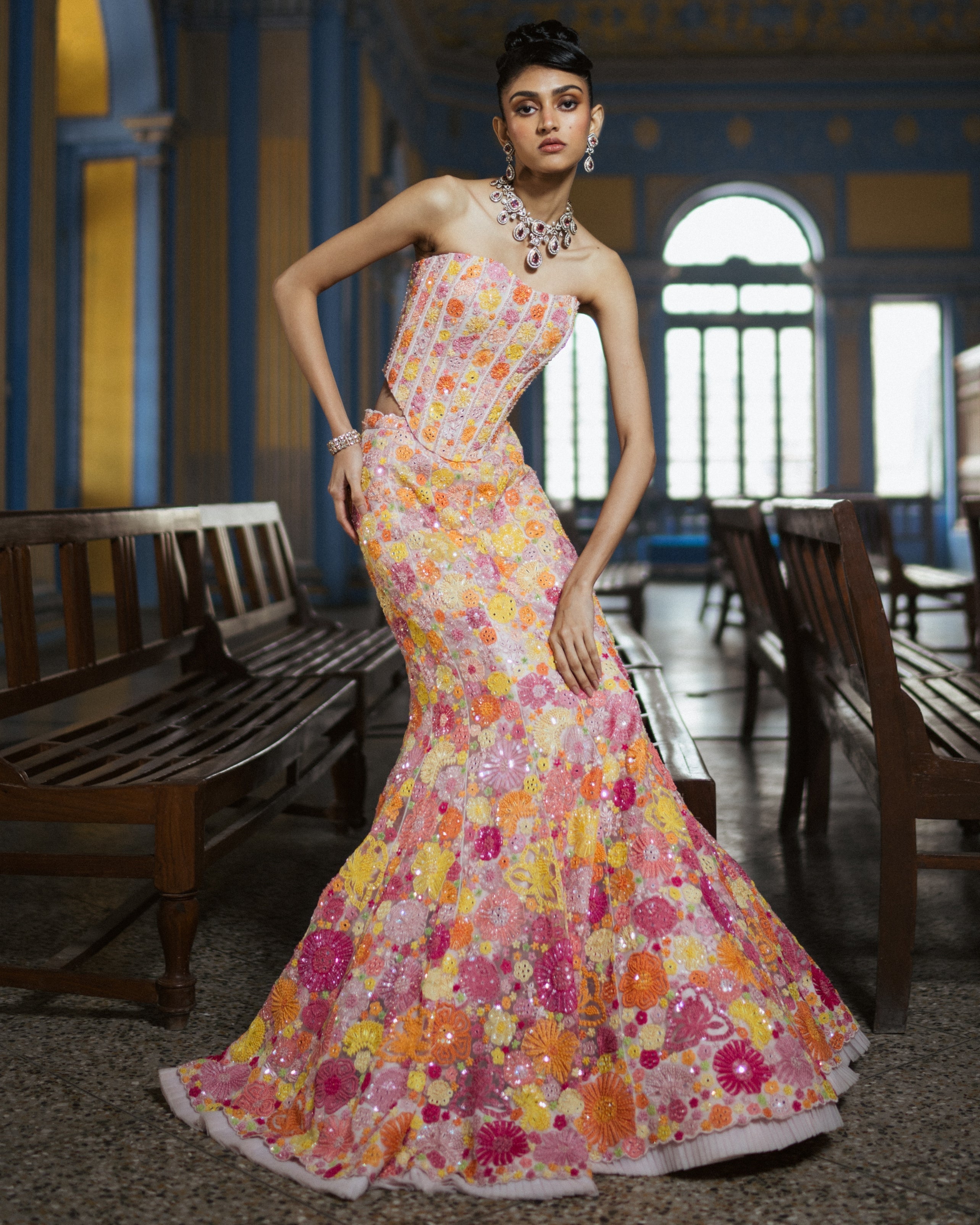 Magnolia Lehenga Set By KYNAH, Luxury Indian Fashion & Bridal Wear