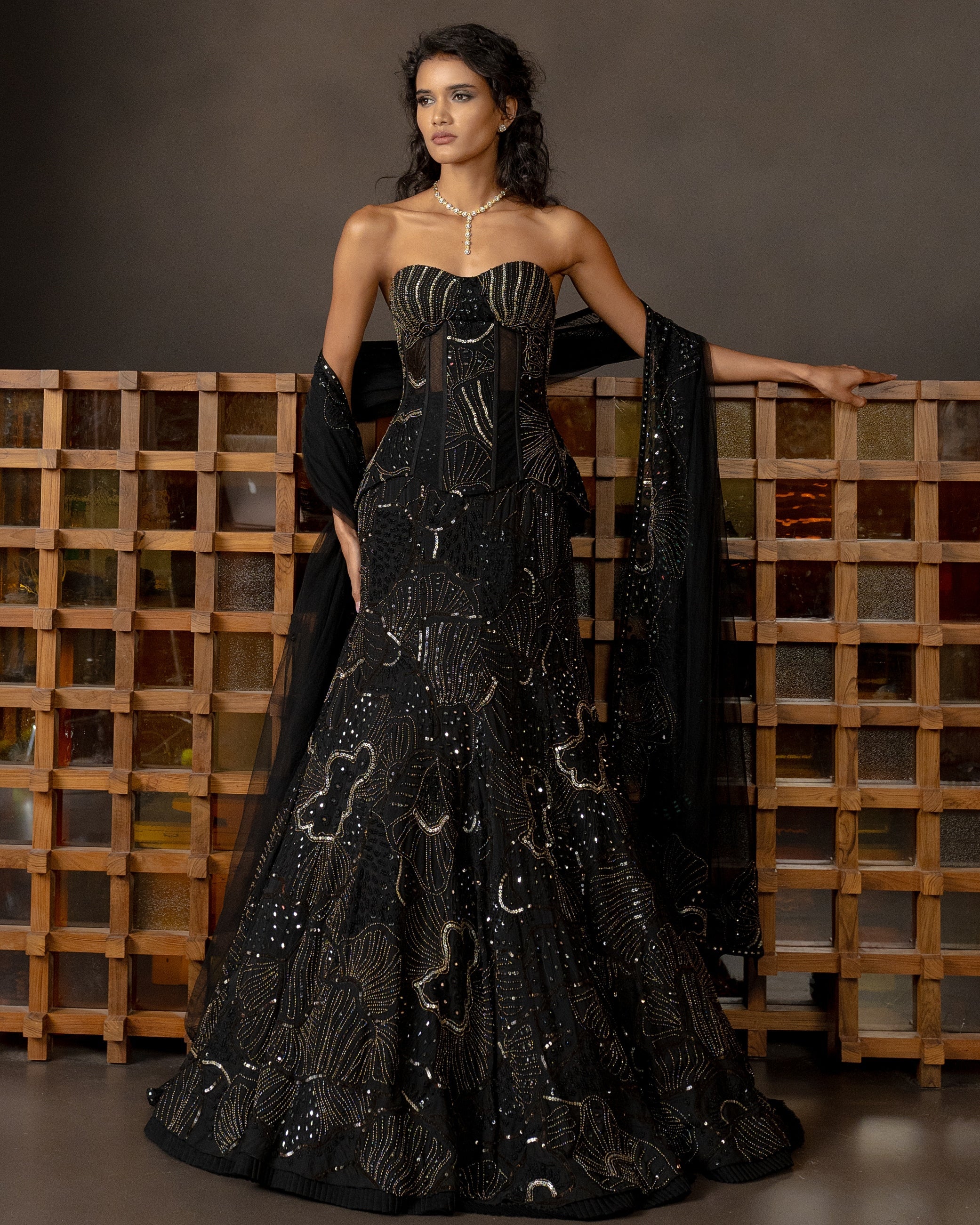 Zoelle Lehenga Set By KYNAH, Luxury Indian Fashion & Bridal Wear