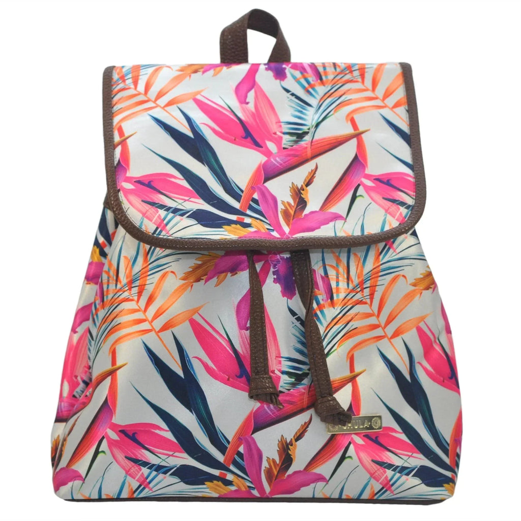 Mochila de Mujer grande BagPack Celine Paraíso de Orquídeas | CHULA Tulum