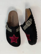 Zuecos A Star Burgundy