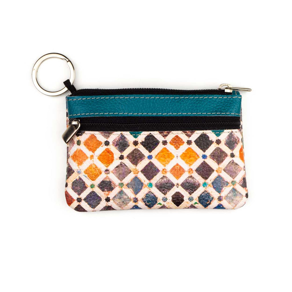 Colorful Leather Coin Purse Comares