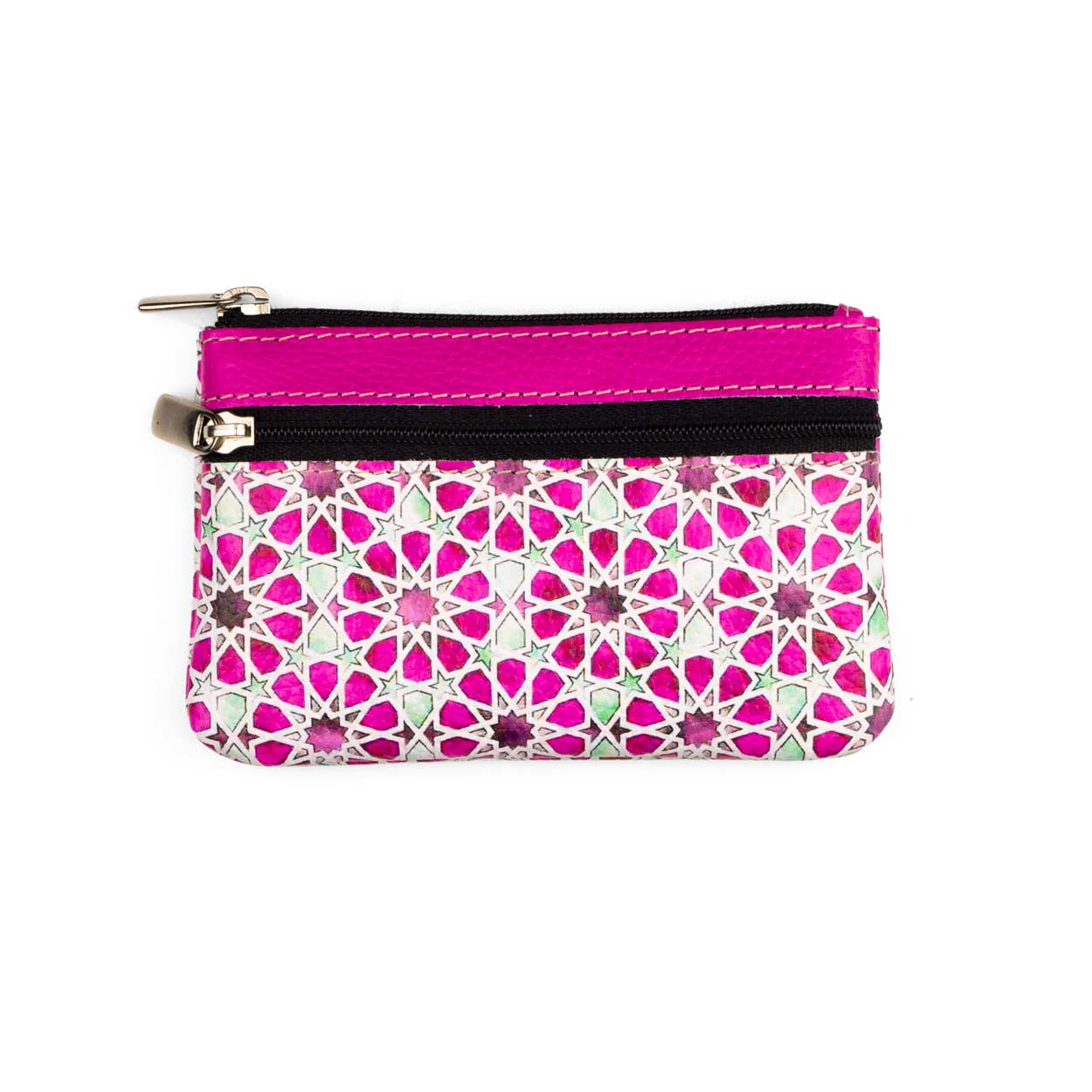 Pink Leather Coin Purse Fatima