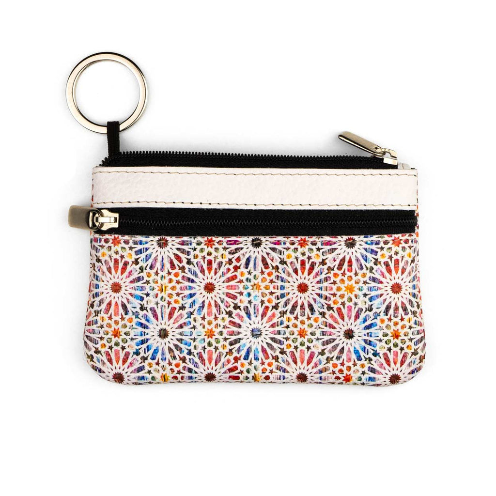 Multicolor Leather Purse for Coins Sakina