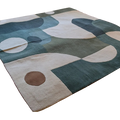 Monochrome Chic Hand Tufted Rug 8 x 8 ft